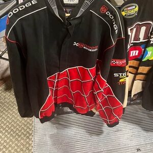 Vintage Choko Dodge Spiderman Racing Motorsports Racing Nascar Jacket